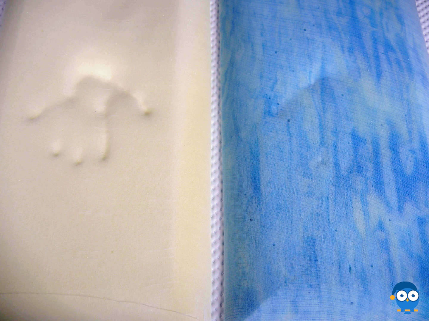 Memory Foam nach Belastung